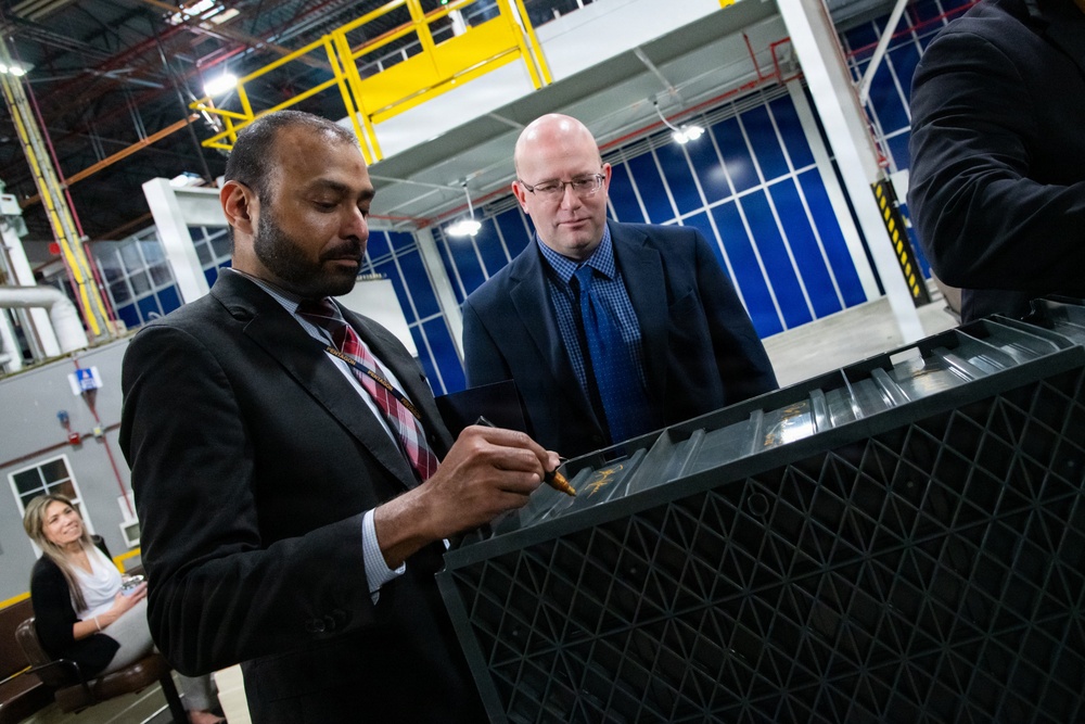 DLA Distribution hosts F-35 Acquisition and Sustainment Transition Executive Steering Committee and Audit in progress review