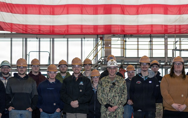 White Mountain Community College Visits PNSY