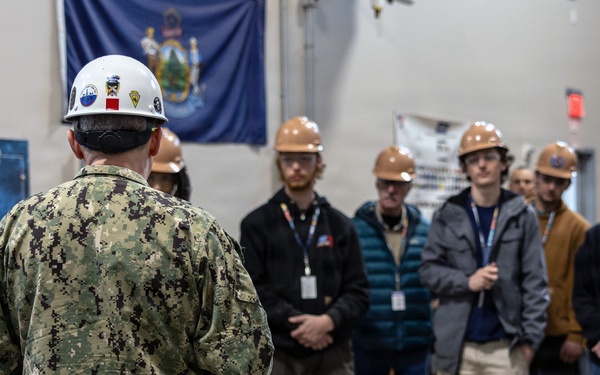 White Mountain Community College Visits PNSY