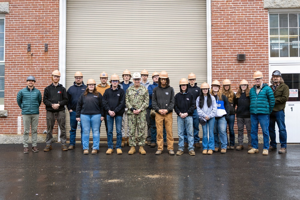 White Mountain Community College Visits PNSY