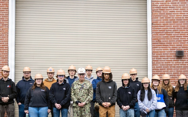 White Mountain Community College Visits PNSY