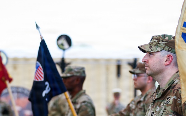 418th Quartermaster Battalion Change of Command