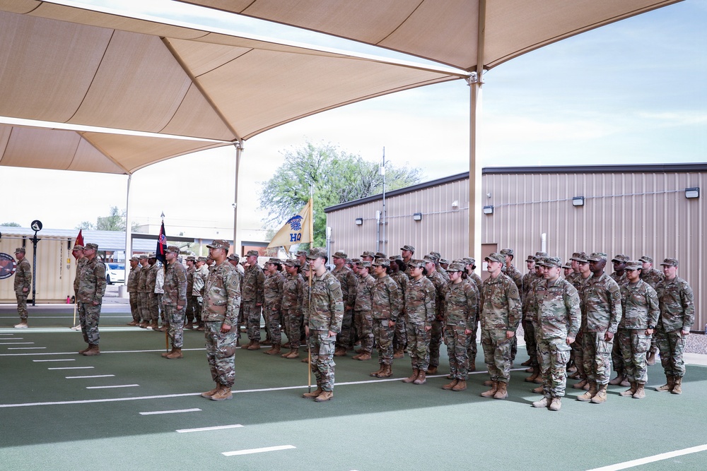 418th Quartermaster Battalion Change of Command