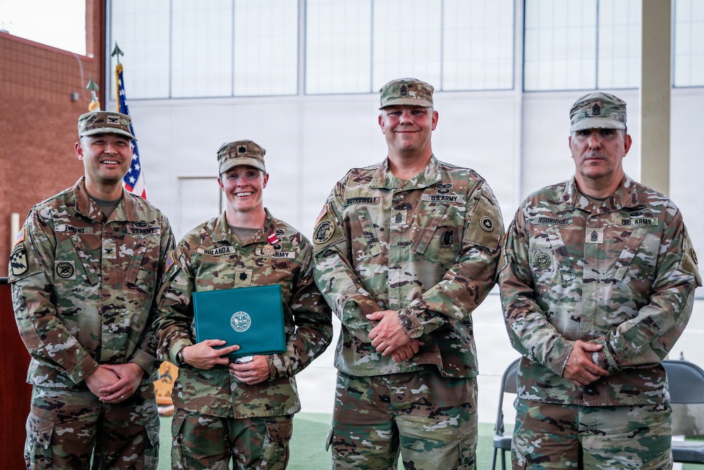 418th Quartermaster Battalion Change of Command