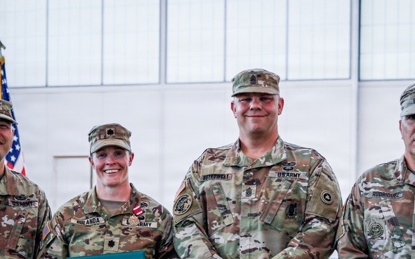 418th Quartermaster Battalion Change of Command
