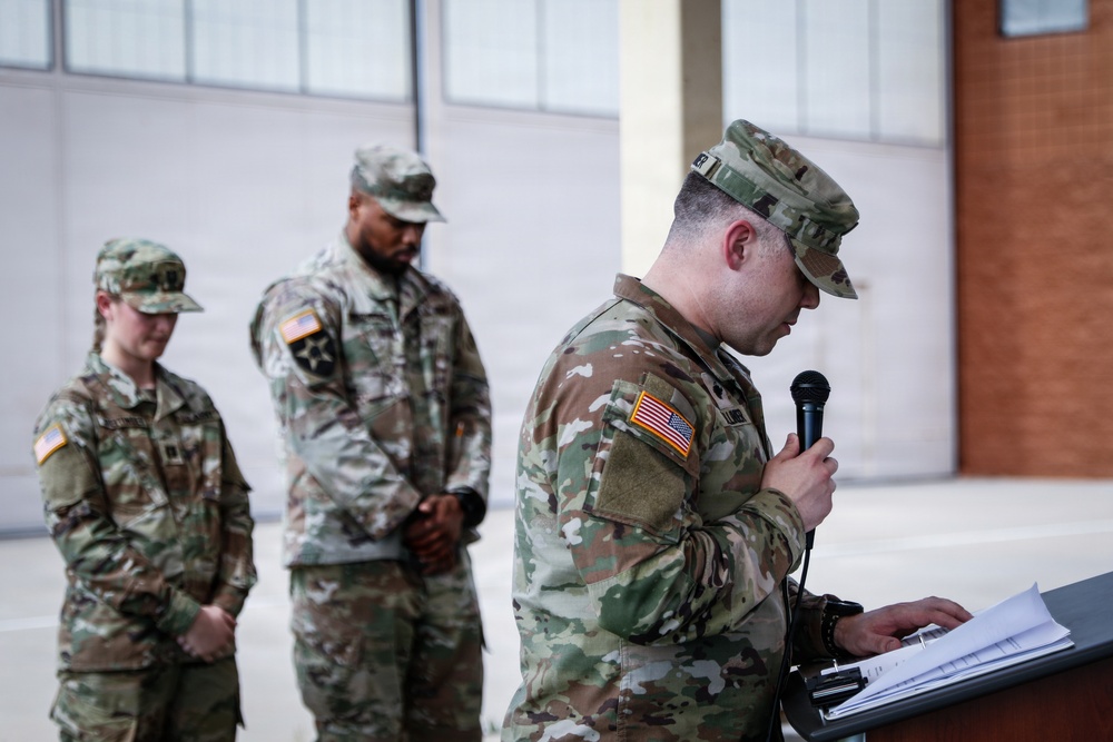 418th Quartermaster Battalion Change of Command