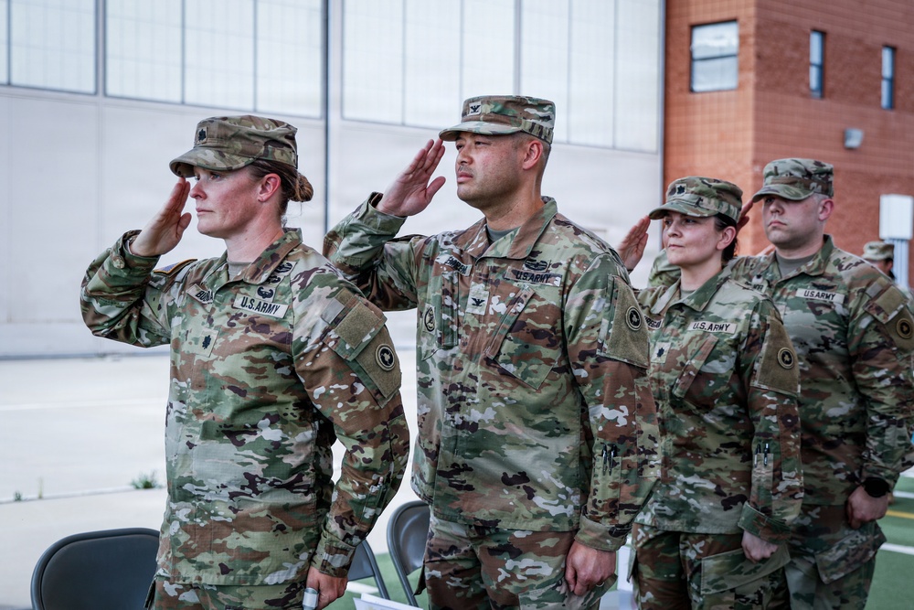 418th Quartermaster Battalion Change of Command