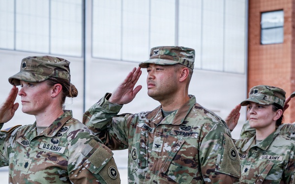 418th Quartermaster Battalion Change of Command