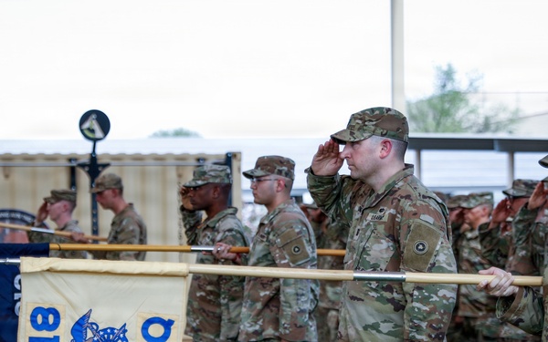 418th Quartermaster Battalion Change of Command