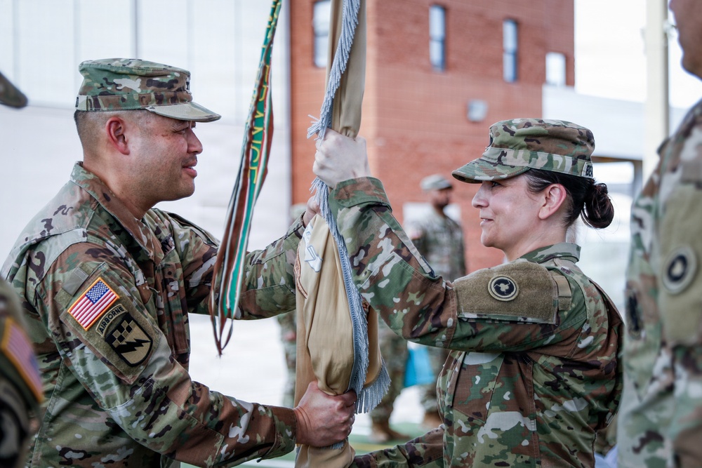 418th Quartermaster Battalion Change of Command