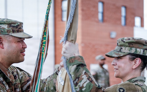418th Quartermaster Battalion Change of Command