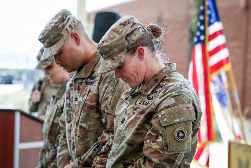 418th Quartermaster Battalion Change of Command