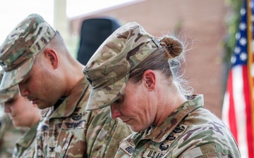 418th Quartermaster Battalion Change of Command