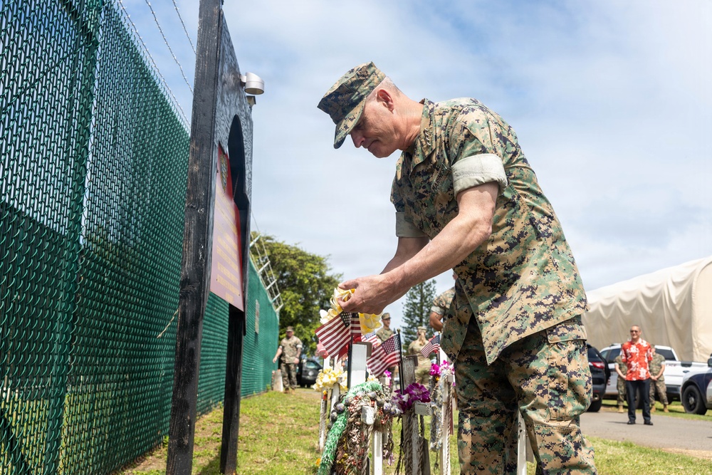 The 38th Assistant Commandant of the Marine Corps tours Marine Corps Base Hawaii