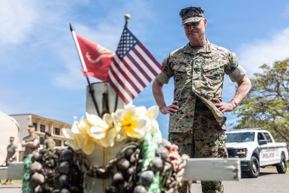 The 38th Assistant Commandant of the Marine Corps tours Marine Corps Base Hawaii