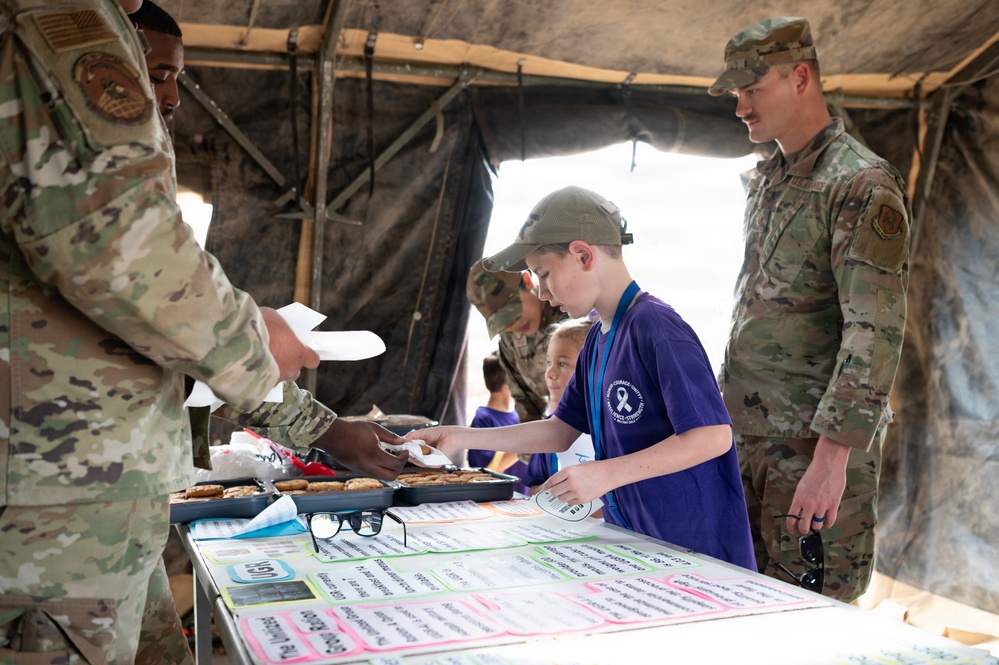 944th Fighter Wing connects families to mission during Operation Reserve Kids