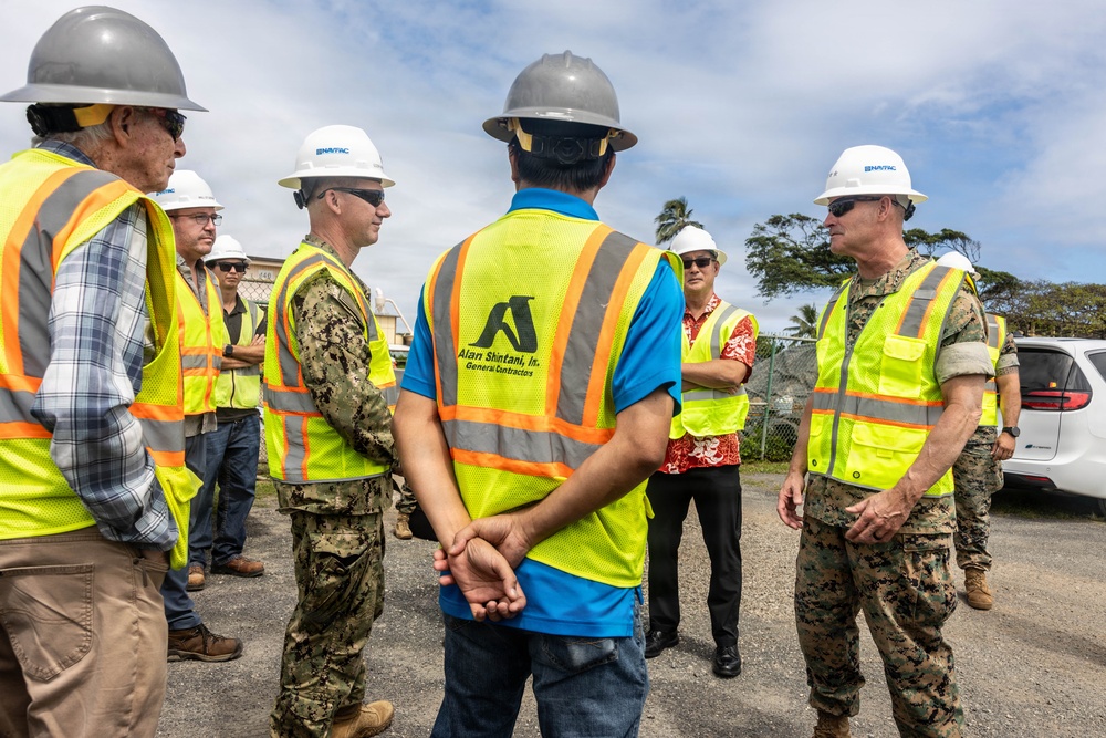 The 38th Assistant Commandant of the Marine Corps tours Marine Corps Base Hawaii