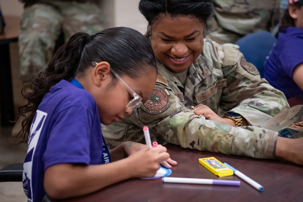 944th Fighter Wing connects families to mission during Operation Reserve Kids