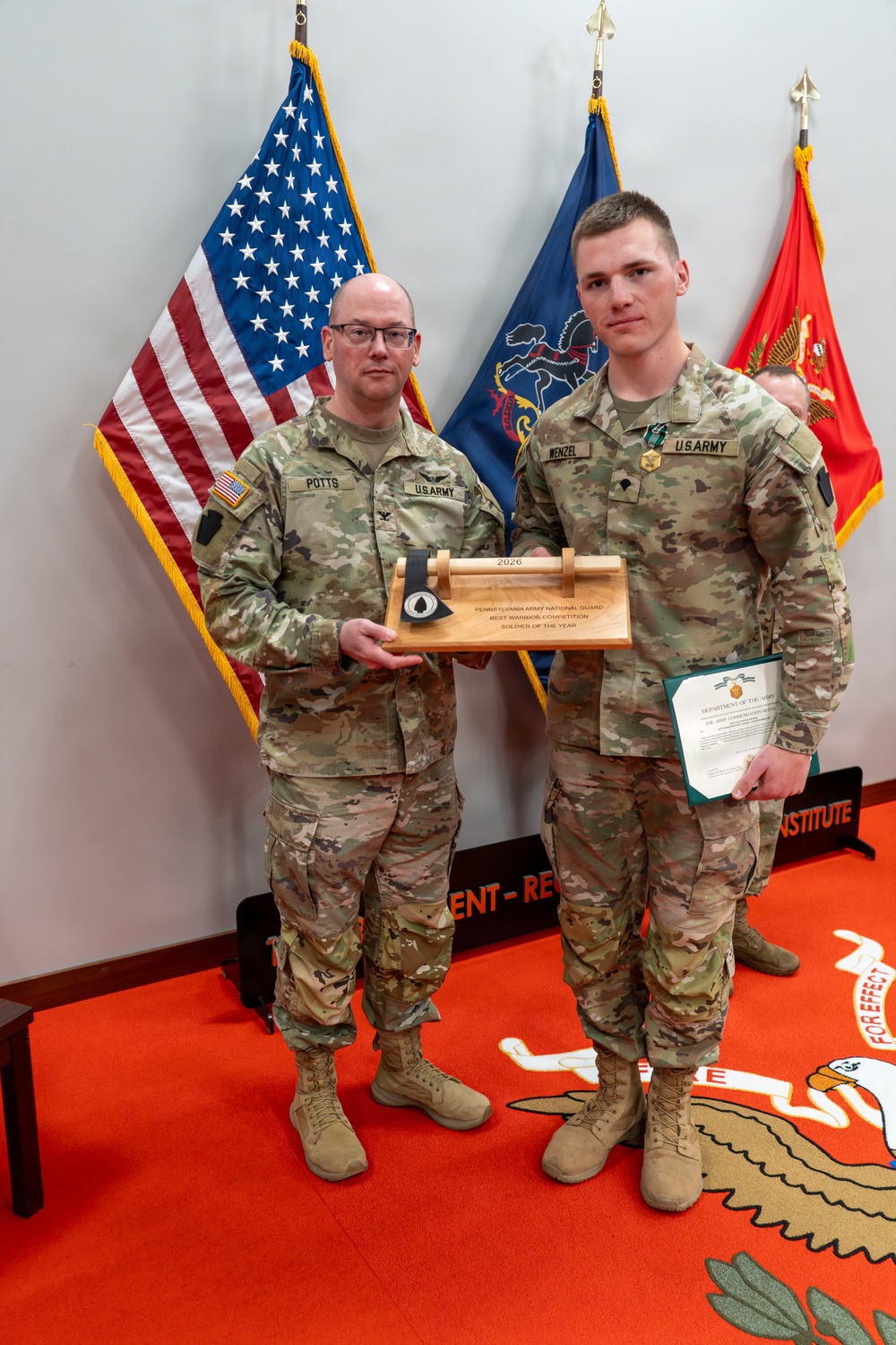Pa. Guard State Best Warrior Competition: Closing Ceremony