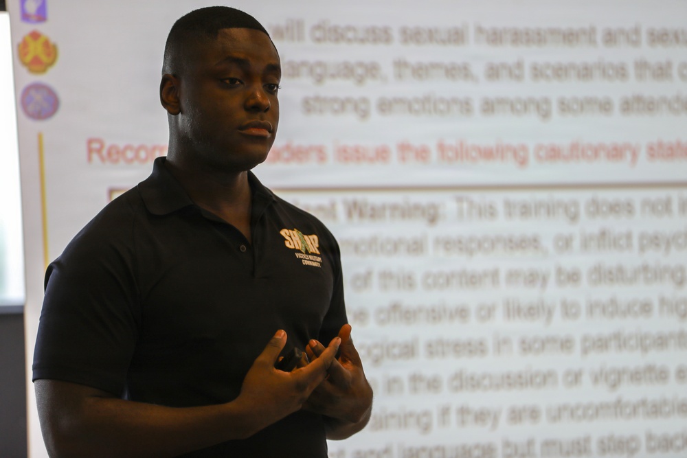 SETAF-AF SARCs conduct train-the-trainer instruction for SHARP program