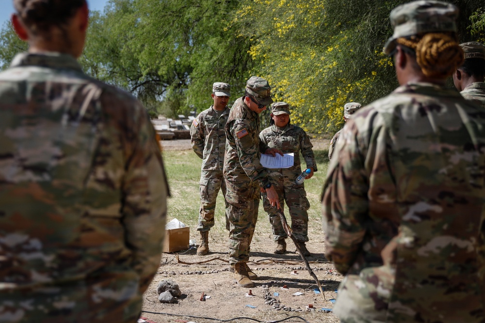 1001st QM Det. Competes in Philip A. Connelly Competition