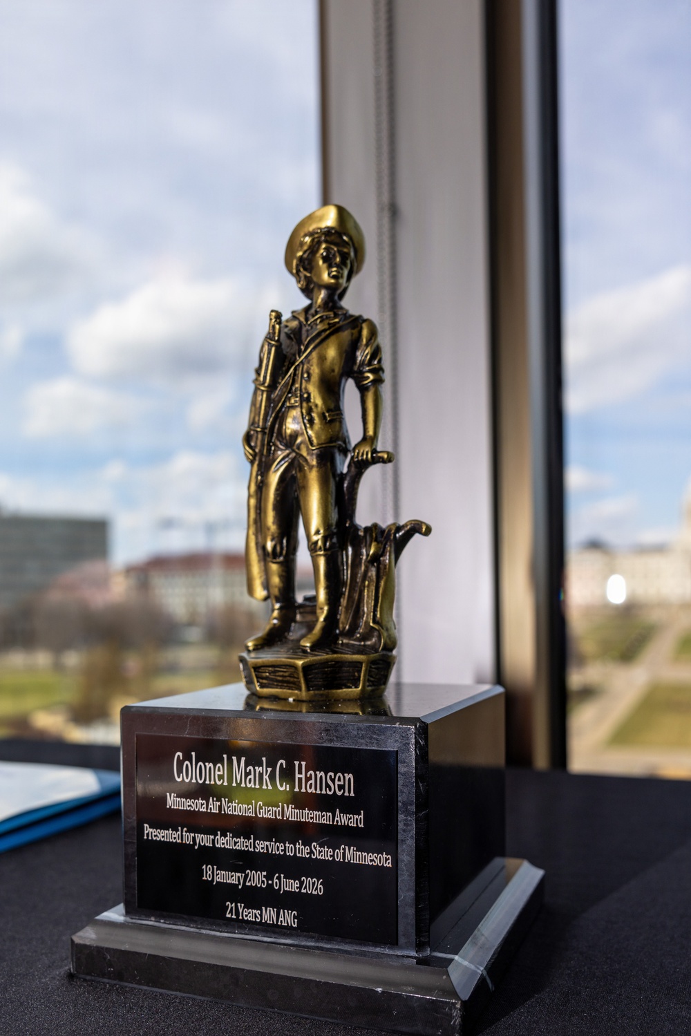 Col. Mark Hanson Retires