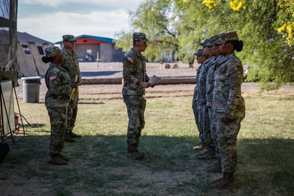 1001st QM Det. Competes in Philip A. Connelly Competition