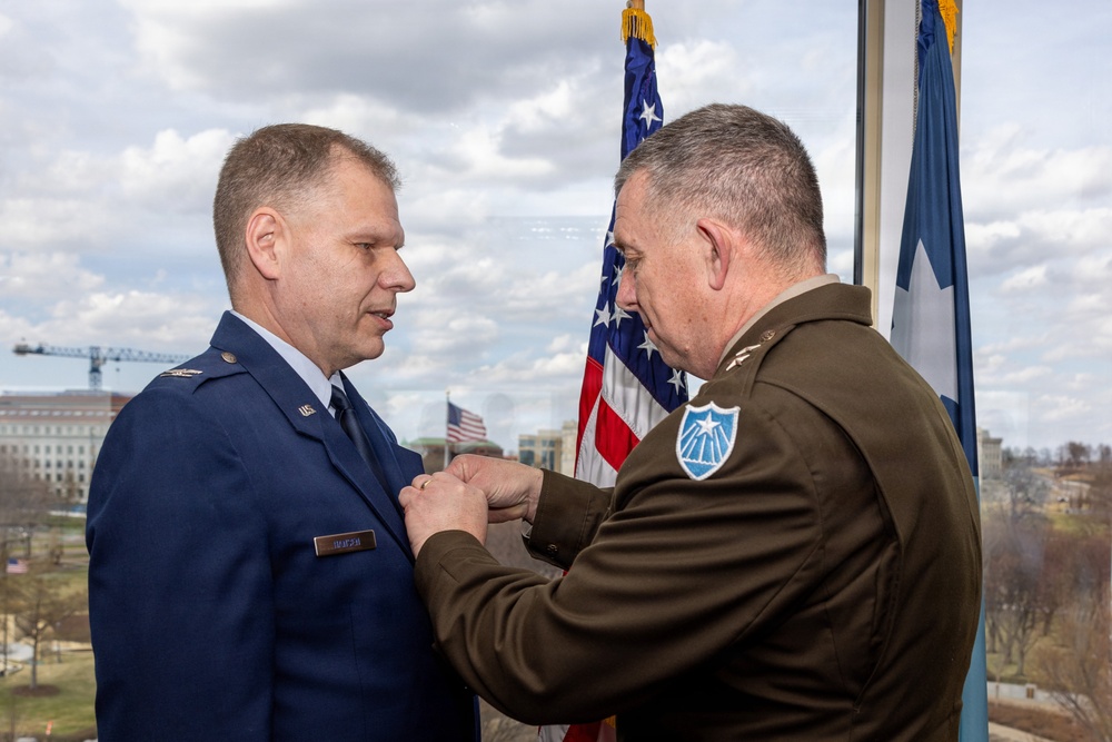 Col. Mark Hanson Retires