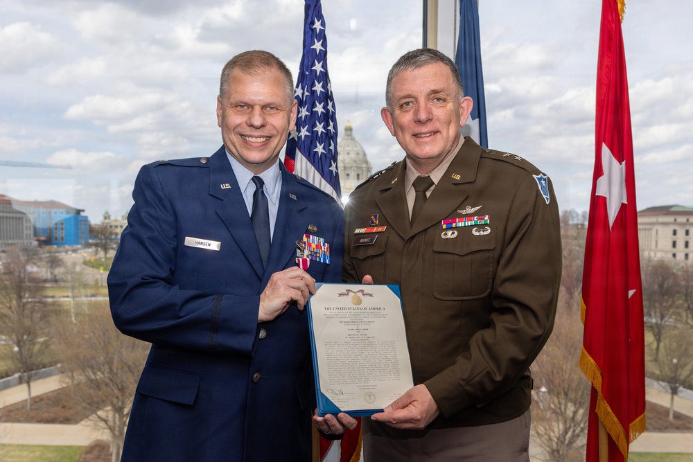 Col. Mark Hanson Retires