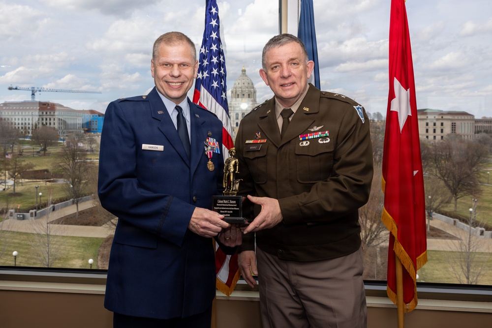 Col. Mark Hanson Retires