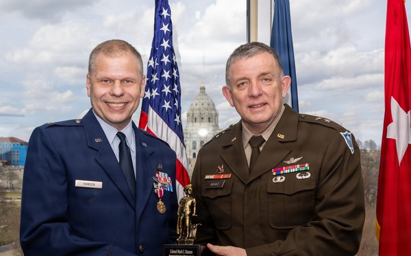 Col. Mark Hanson Retires