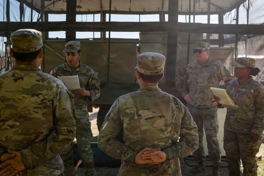 1001st QM Det. Competes in Philip A. Connelly Competition