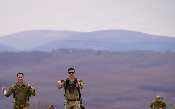 KFOR Soldiers honor fallen service members during German 16K3 Memorial March in Kosovo