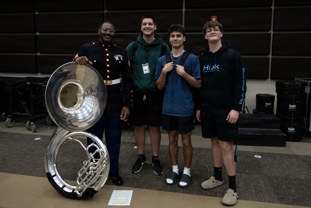 MCRD San Diego Jazz Band Ensemble, “Hot Brass,” tours RS Oklahoma City&amp;#xA;