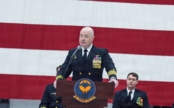 VUQ 11 hosts establishment of command ceremony