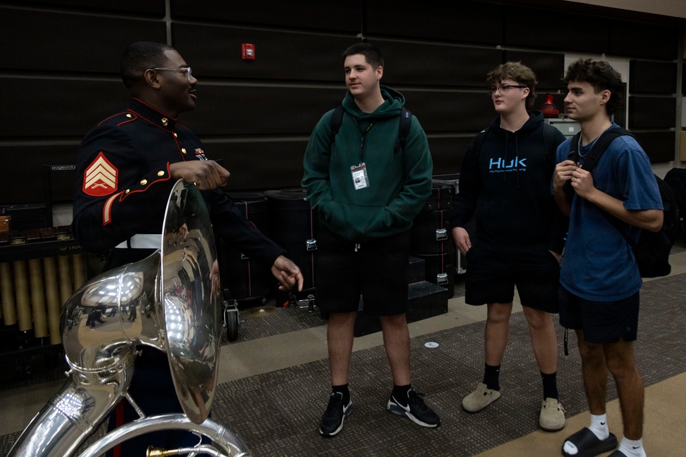 MCRD San Diego Jazz Band Ensemble, “Hot Brass,” tours RS Oklahoma City&amp;#xA;