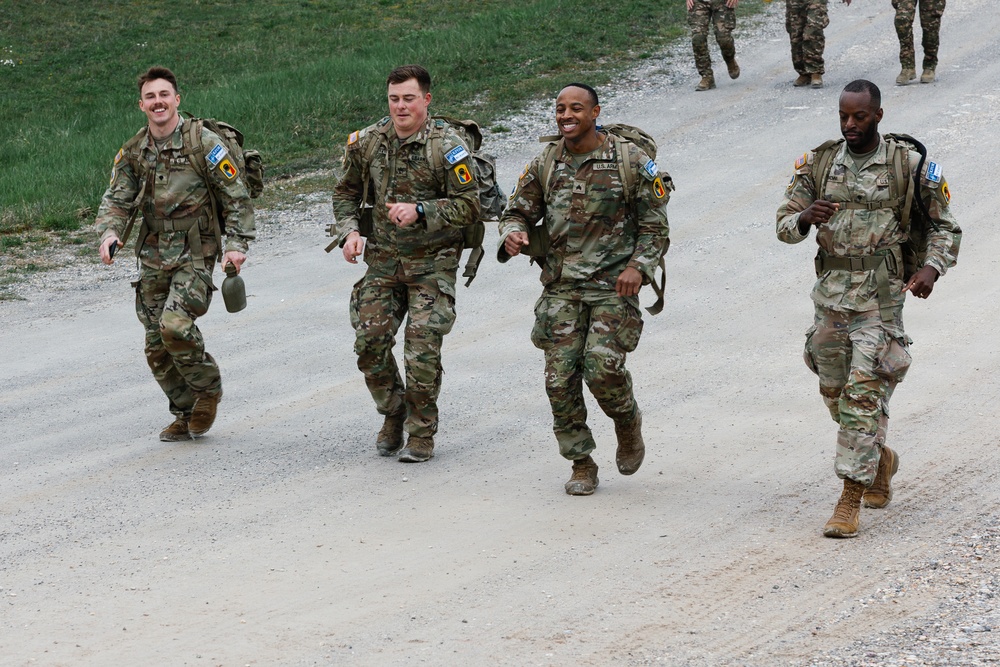 KFOR Soldiers honor fallen service members during German 16K3 Memorial March in Kosovo