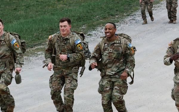 KFOR Soldiers honor fallen service members during German 16K3 Memorial March in Kosovo