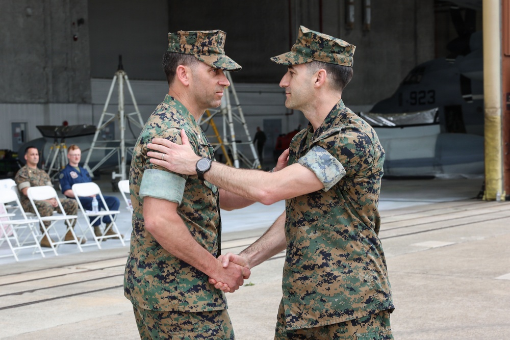 Marine Aerial Refueler Squadron 234 (VMGR-234) Change of Command Ceremony