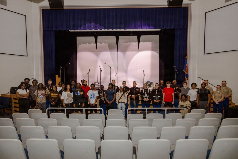 MCRD San Diego Jazz Band Ensemble, “Hot Brass,” tours RS Oklahoma City&amp;#xA;