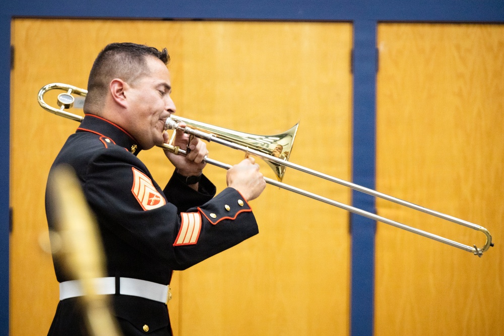 MCRD San Diego Jazz Band Ensemble, “Hot Brass,” tours RS Oklahoma City&amp;#xA;