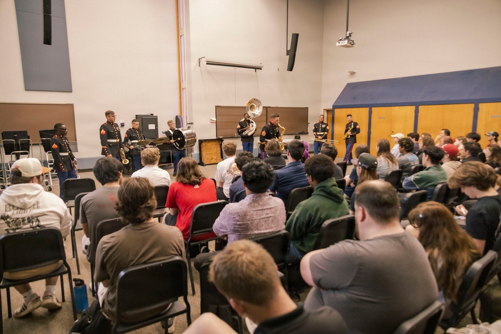 MCRD San Diego Jazz Band Ensemble, “Hot Brass,” tours RS Oklahoma City&amp;#xA;