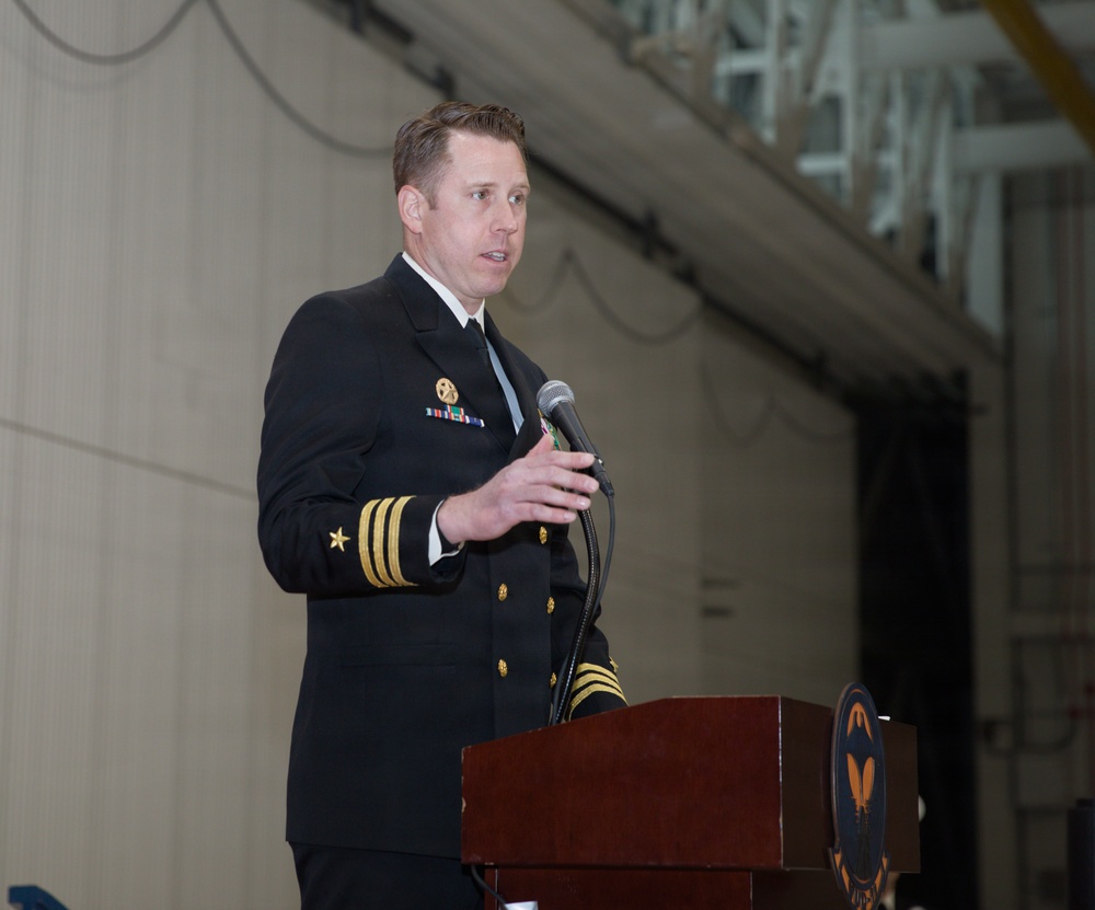 VUQ 11 hosts establishment of command ceremony