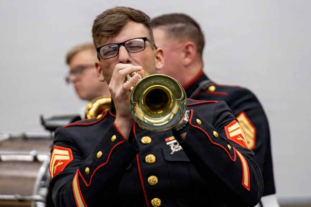MCRD San Diego Jazz Band Ensemble, “Hot Brass,” tours RS Oklahoma City&amp;#xA;