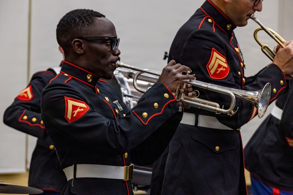 MCRD San Diego Jazz Band Ensemble, “Hot Brass,” tours RS Oklahoma City&amp;#xA;