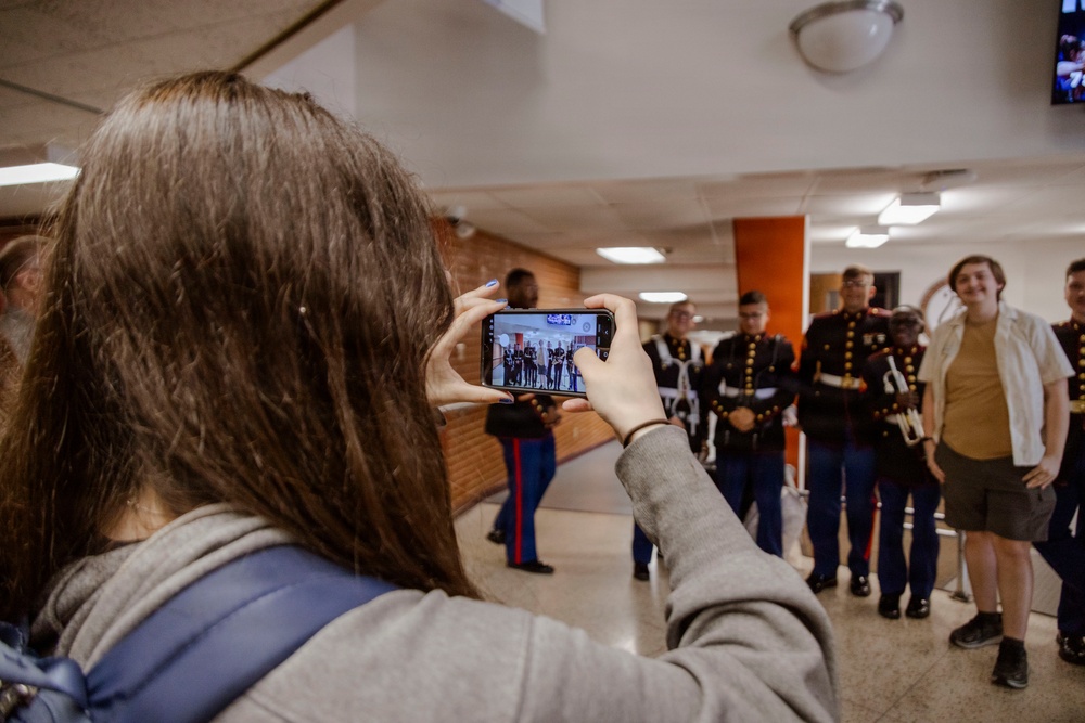 MCRD San Diego Jazz Band Ensemble, “Hot Brass,” tours RS Oklahoma City&amp;#xA;