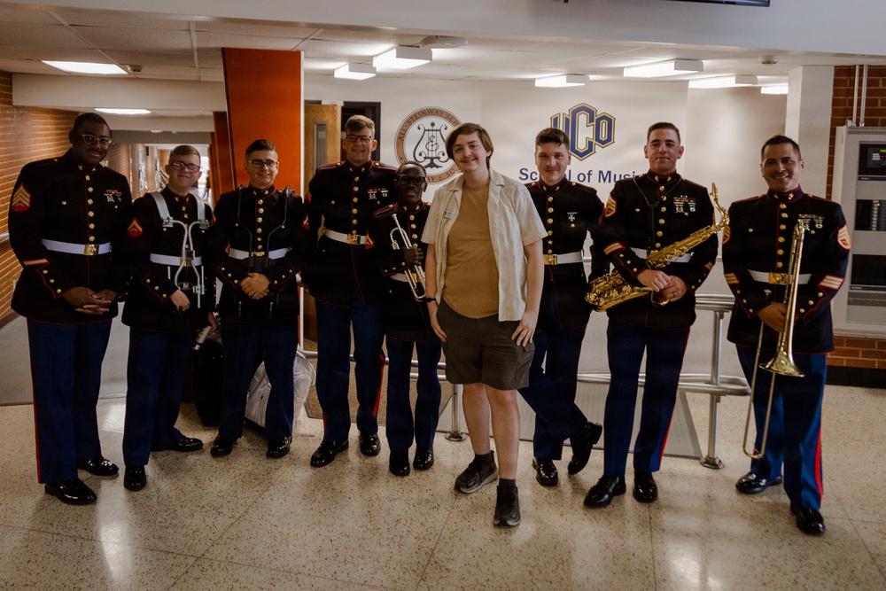 MCRD San Diego Jazz Band Ensemble, “Hot Brass,” tours RS Oklahoma City&amp;#xA;