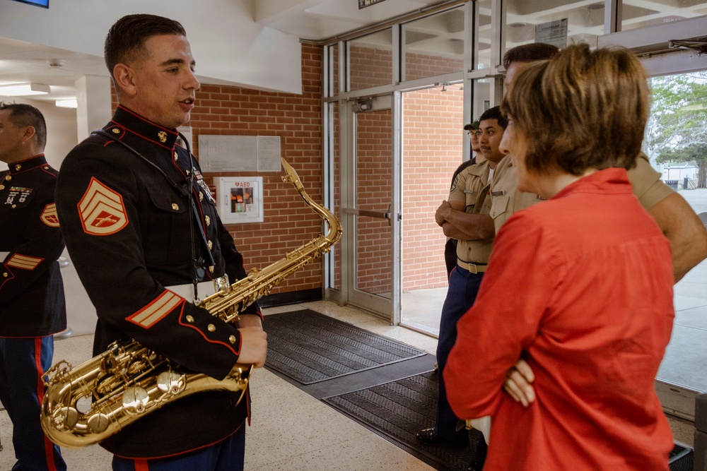 MCRD San Diego Jazz Band Ensemble, “Hot Brass,” tours RS Oklahoma City&amp;#xA;