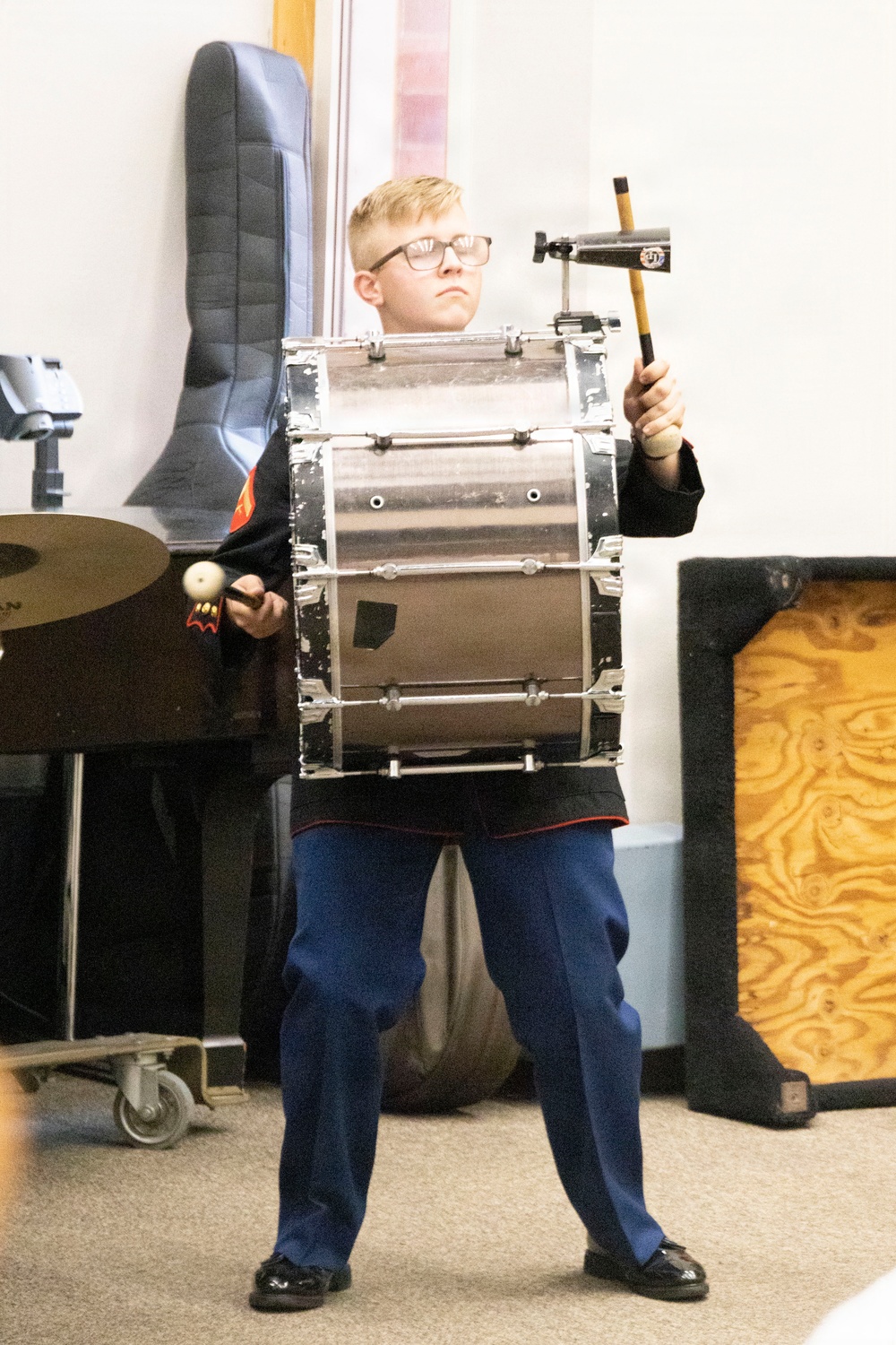 MCRD San Diego Jazz Band Ensemble, “Hot Brass,” tours RS Oklahoma City&amp;#xA;