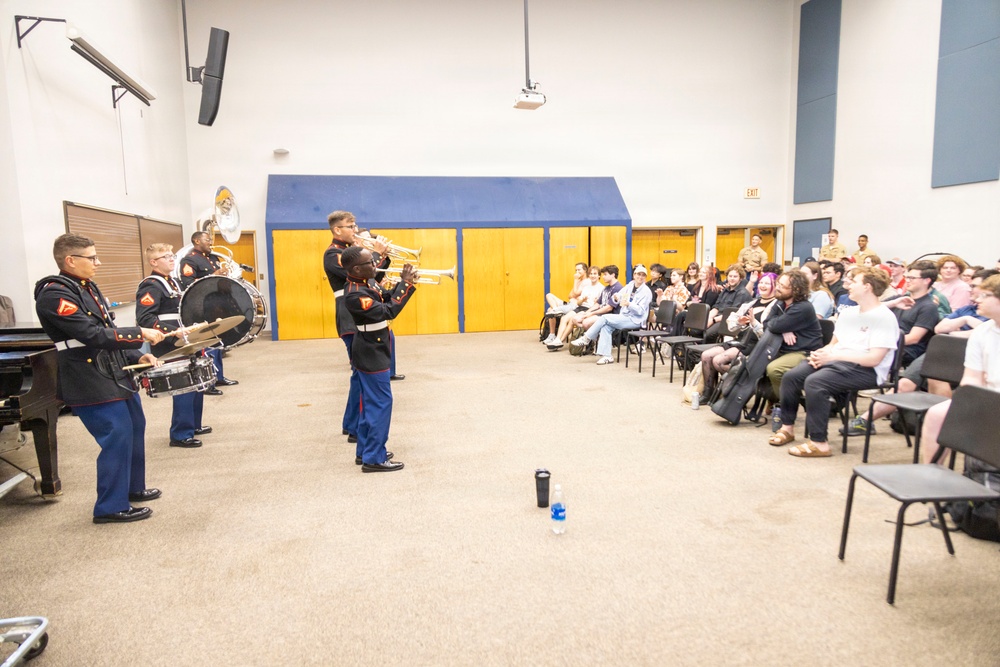 MCRD San Diego Jazz Band Ensemble, “Hot Brass,” tours RS Oklahoma City&amp;#xA;